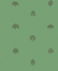 Sandberg Wallpaper - Arboretet - Dark Green
