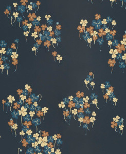 Sandberg Wallpaper - Harsyra - Dark Blue