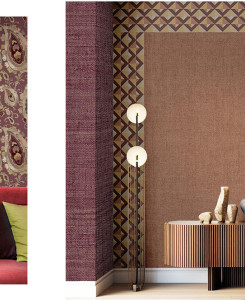 Cristiana Masi Wallpaper - Brown - Arché 39074