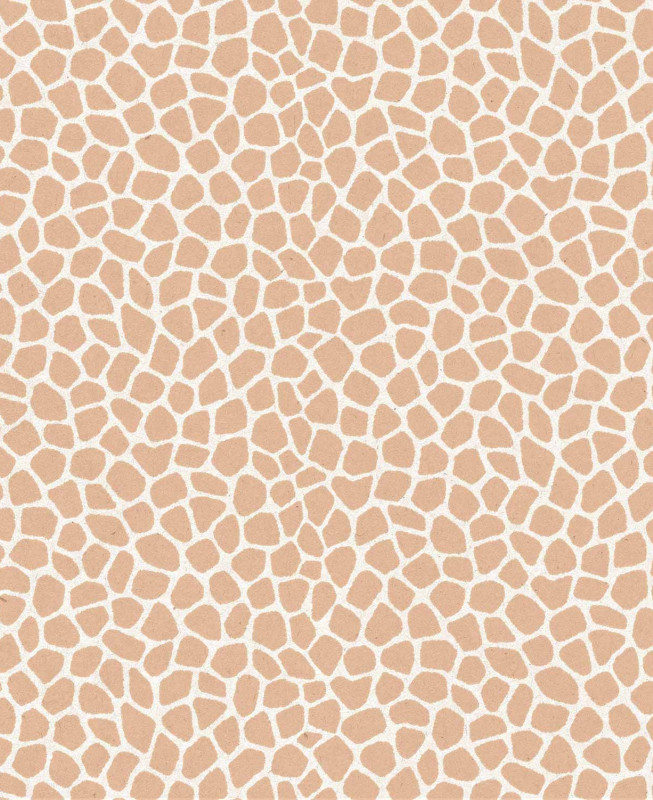 Carta da Parati Cristiana Masi - Arancione e Beige - MiniMe 17182