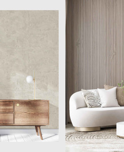 Cristiana Masi Wallpaper - Beige and Gray - Terra  43806