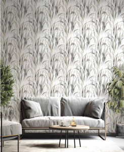 Cristiana Masi Wallpaper - Black and Green - Thai 26419