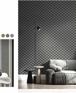 Cristiana Masi Wallpaper - Gray - Thai 26486