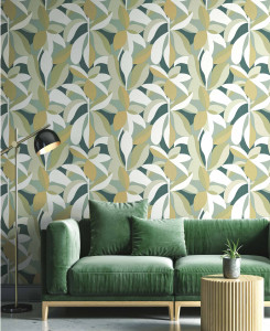 Cristiana Masi Wallpaper - Gray and Black - Energie 30159