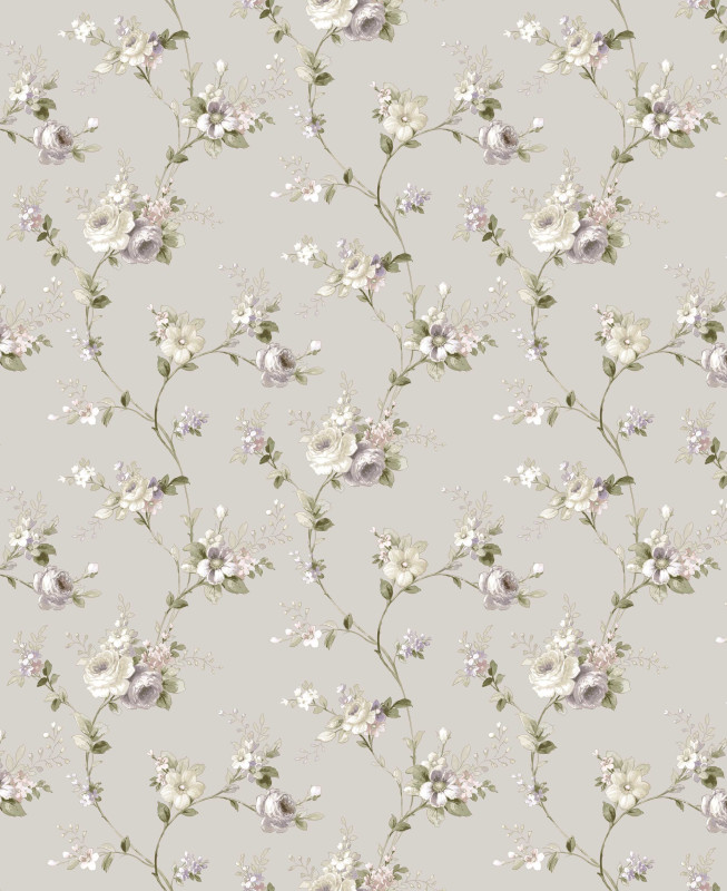 Cristiana Masi Wallpaper - Beige - Fiori Country 12315