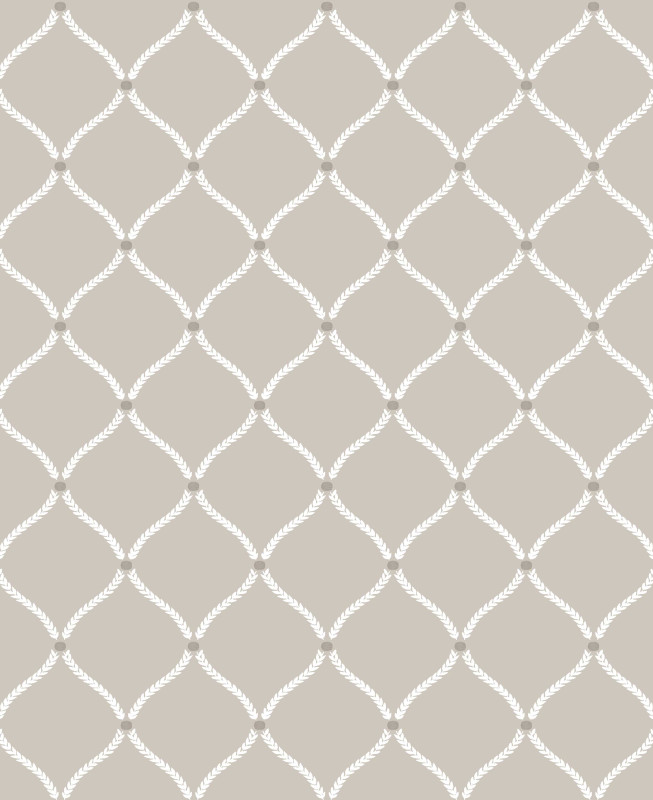 Cristiana Masi Wallpaper - Taupe and Beige - Fiori Country 12359