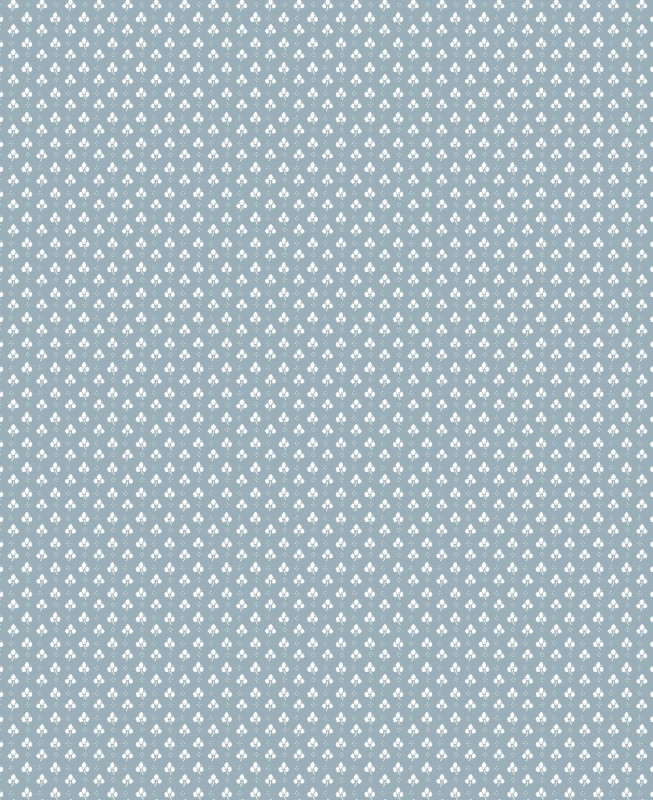 Carta da Parati Cristiana Masi - Azzurro e Beige - Fiori Country 12363