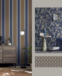 Cristiana Masi Wallpaper - Beige - Thema 28831
