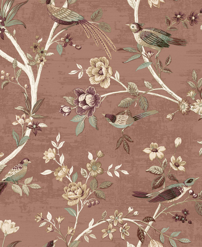 Cristiana Masi Wallpaper - Camel and Taupe - Thema 28848