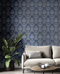 Cristiana Masi Wallpaper - Beige and Green - Thema 28875