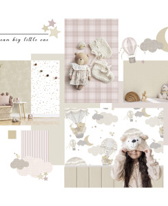 Carta da Parati Cristiana Masi - Beige, Talpa e Grigio - Happy 14837