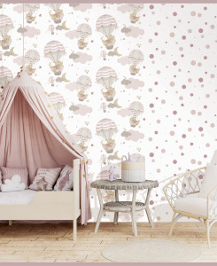 Cristiana Masi Wallpaper - White and Gray - Happy 14857