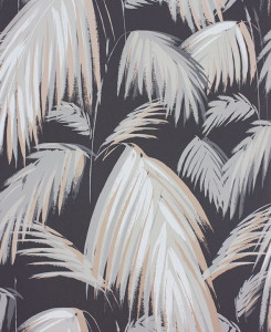 Matthew Williamson Wallpaper - Tropicana - Black, Pink & White