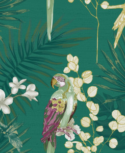 Cristiana Masi Wallpaper - Casamood 27004 - Pink, Green, White & Gold