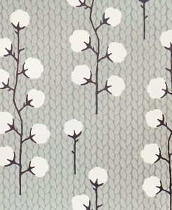 Majvillan Wallpaper - Sweet Cotton - Grey