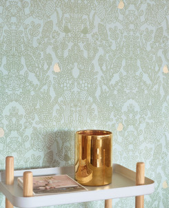 Majvillan Wallpaper - Amelie - Green