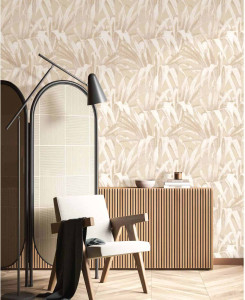 Cristiana Masi Wallpaper - Black, Green, Pink, Multicolor -  Botany House 15518