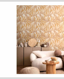 Cristiana Masi Wallpaper - Green, Black, Pink -  Botany House 15549