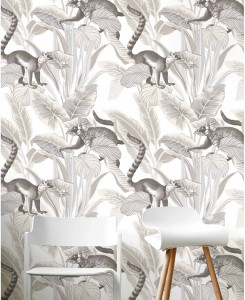 Cristiana Masi Wallpaper - Black and White -  Botany House 15559