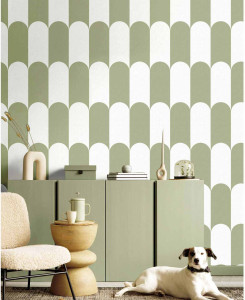 Cristiana Masi Wallpaper - Black and White -  Botany House 15563