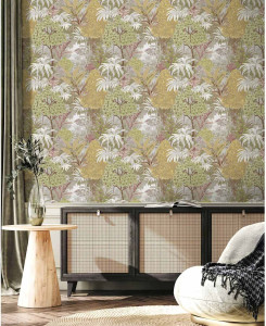 Cristiana Masi Wallpaper - Taupe -  Botany House 15580