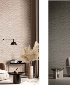 Cristiana Masi Wallpaper - Beige and Taupe - Aura 42202