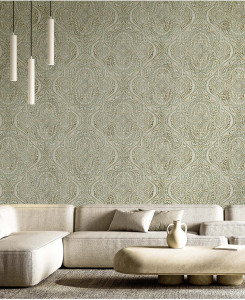 Cristiana Masi Wallpaper - Green - Aura 42235
