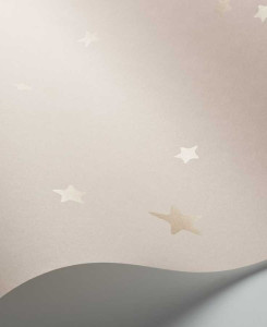Cole & Son Wallpaper - Stars - Pink & Gold