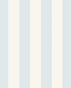 Boras Tapeter Wallpaper - Falsterbo Stripe - White & Blue