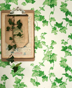 Sanderson Wallpaper - Hedera - Green