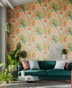 Harlequin Wallpaper - Acropora - Multicolor