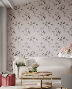 Harlequin Wallpaper - Amazilia - Pink