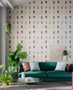 Harlequin Wallpaper - Limosa - Pink