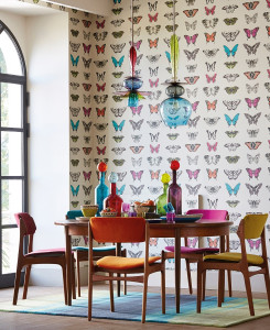 Harlequin Wallpaper - Papilio - Multicolour