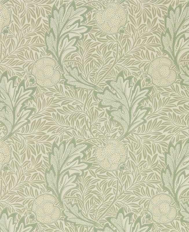 Morris Wallpaper - Apple - Green