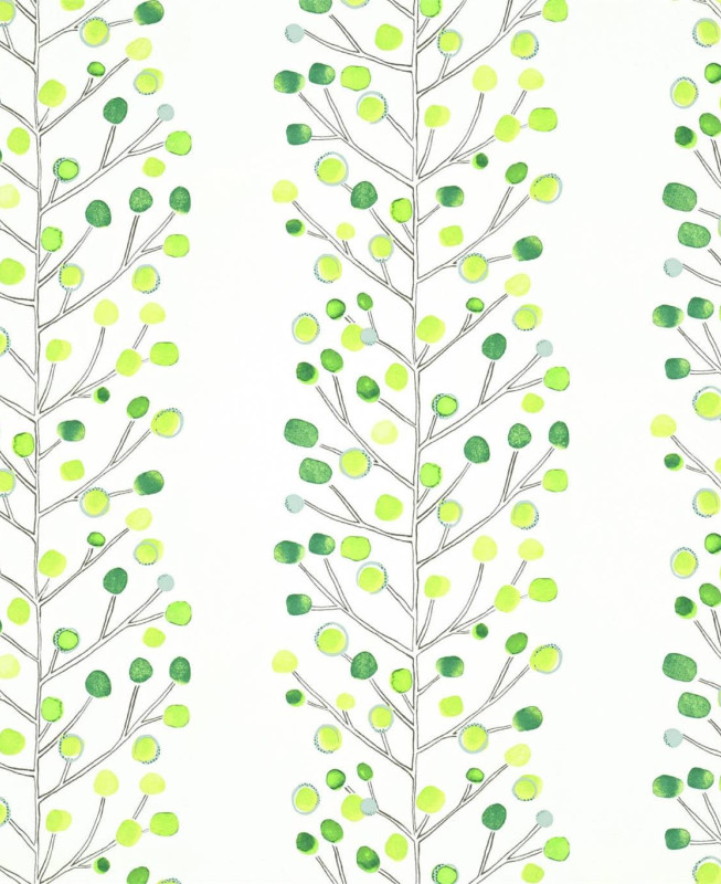 Carta da Parati Scion - Berry Tree - Verde