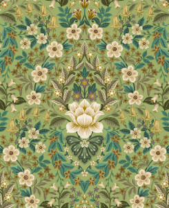 Cristiana Masi Wallpaper - Flora 18517 - Green
