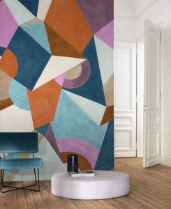 Caselio Wallpanel - Cubisme - Multicolour