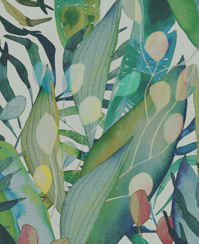 Omexco Wallpaper - Abundance - Green